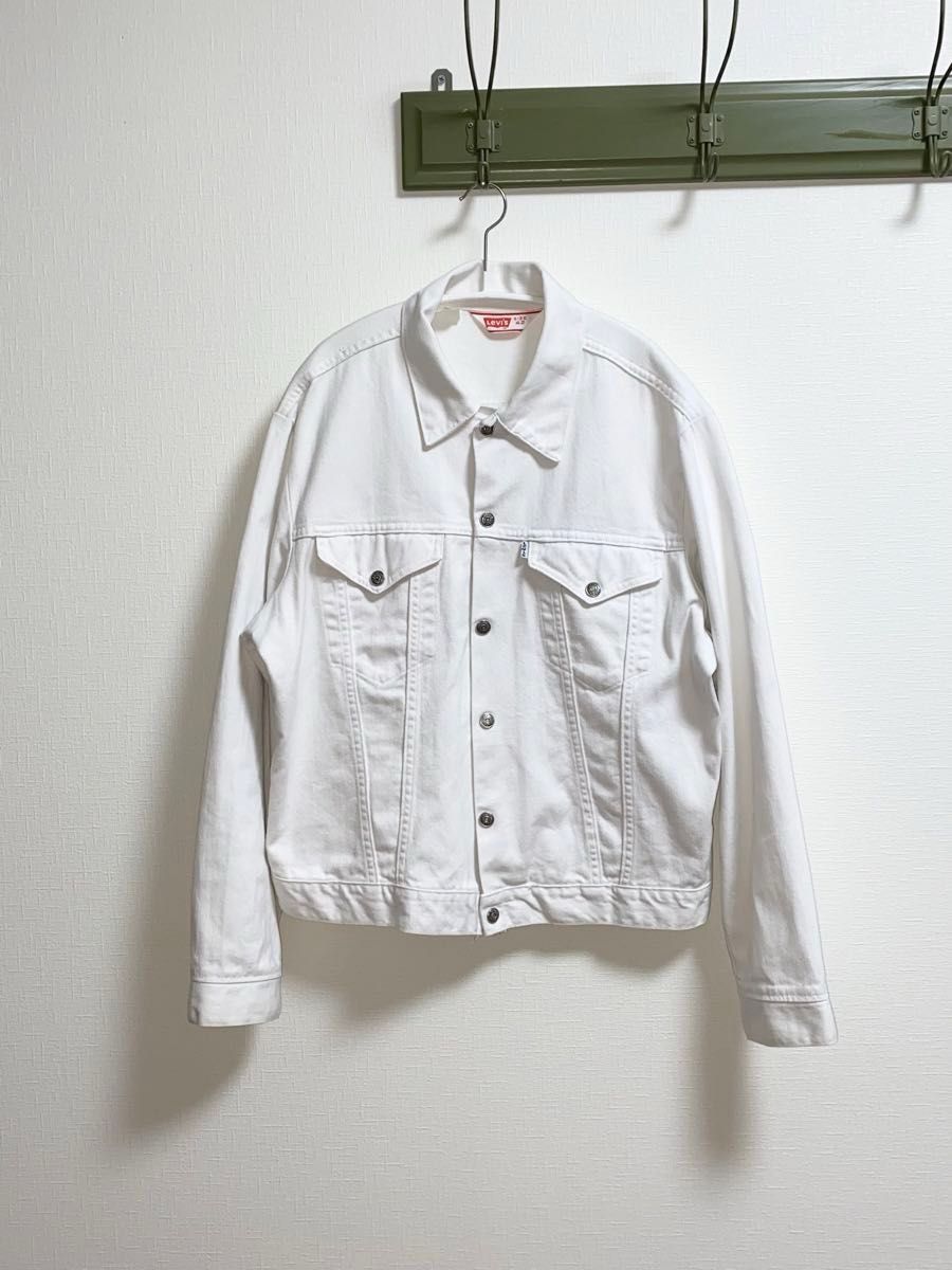 激レア 70s 70505 1051 リーバイス デニムジャケット ホワイト 激レア 70s 70505 1051 リーバイス デニムジャケット ホワイト