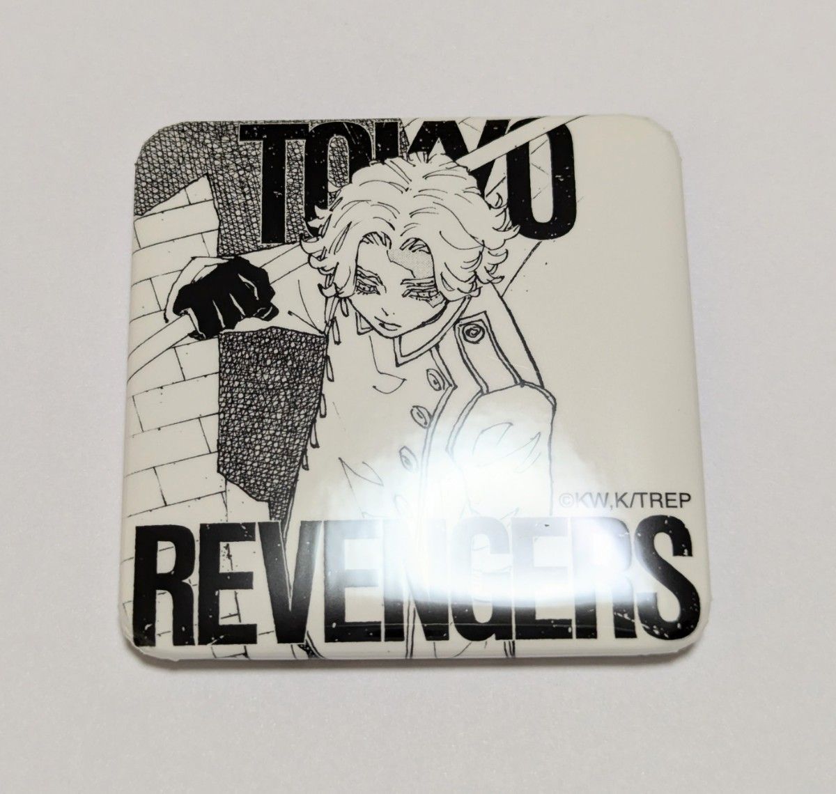 東京リベンジャーズ 新体験展 極彩色コミック缶バッジ 場地圭介 東京リベンジャーズ 新体験展最後の世界線 極彩色コミック缶