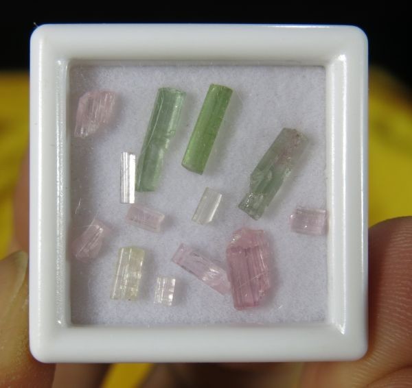 A　トルマリン③　結晶　アフガニスタン産　宝石　リシア電気石　リチウム_画像2