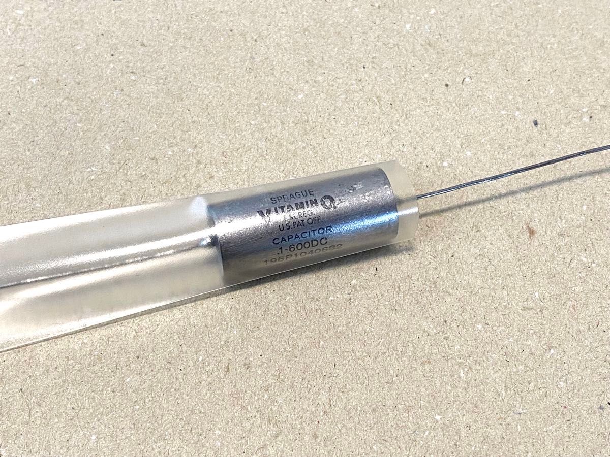 SPRAGUE VITAMIN Q 0 1uf 600V 196P スプラグ VINTAGE SPRAGUE VITAMIN Q 0 1uf 600V 196P スプラグ VINTAGE