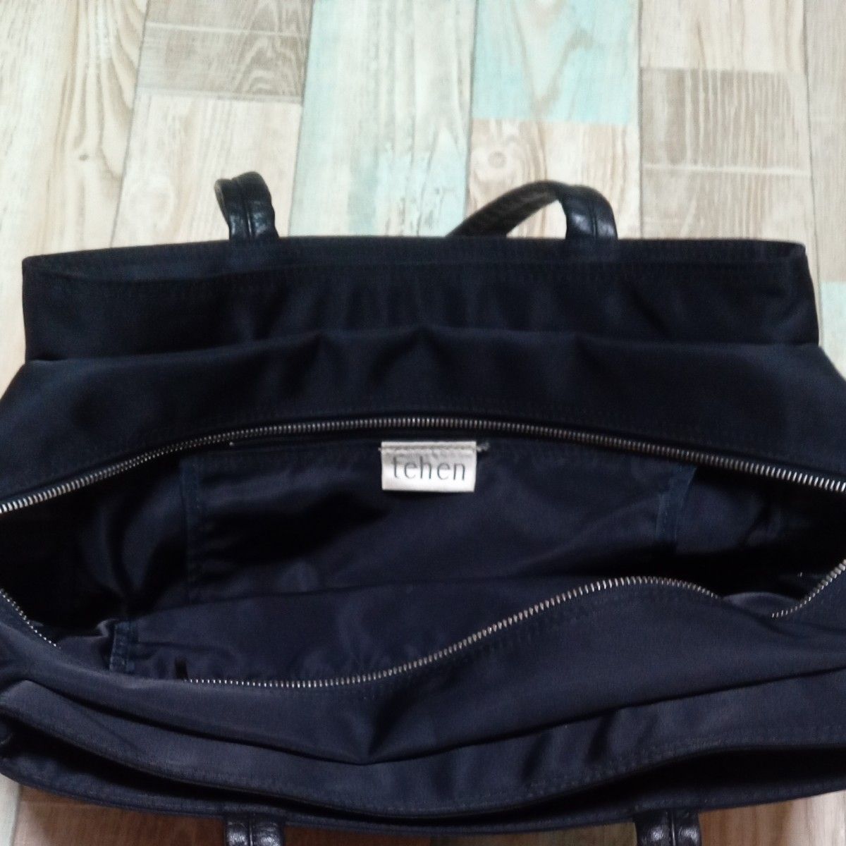 tehen テーン ハンドバッグ ショルダーバッグ 2WAY ブラック 黒 tehen テーン ハンドバッグ ショルダーバッグ 2WAY ブラック 黒