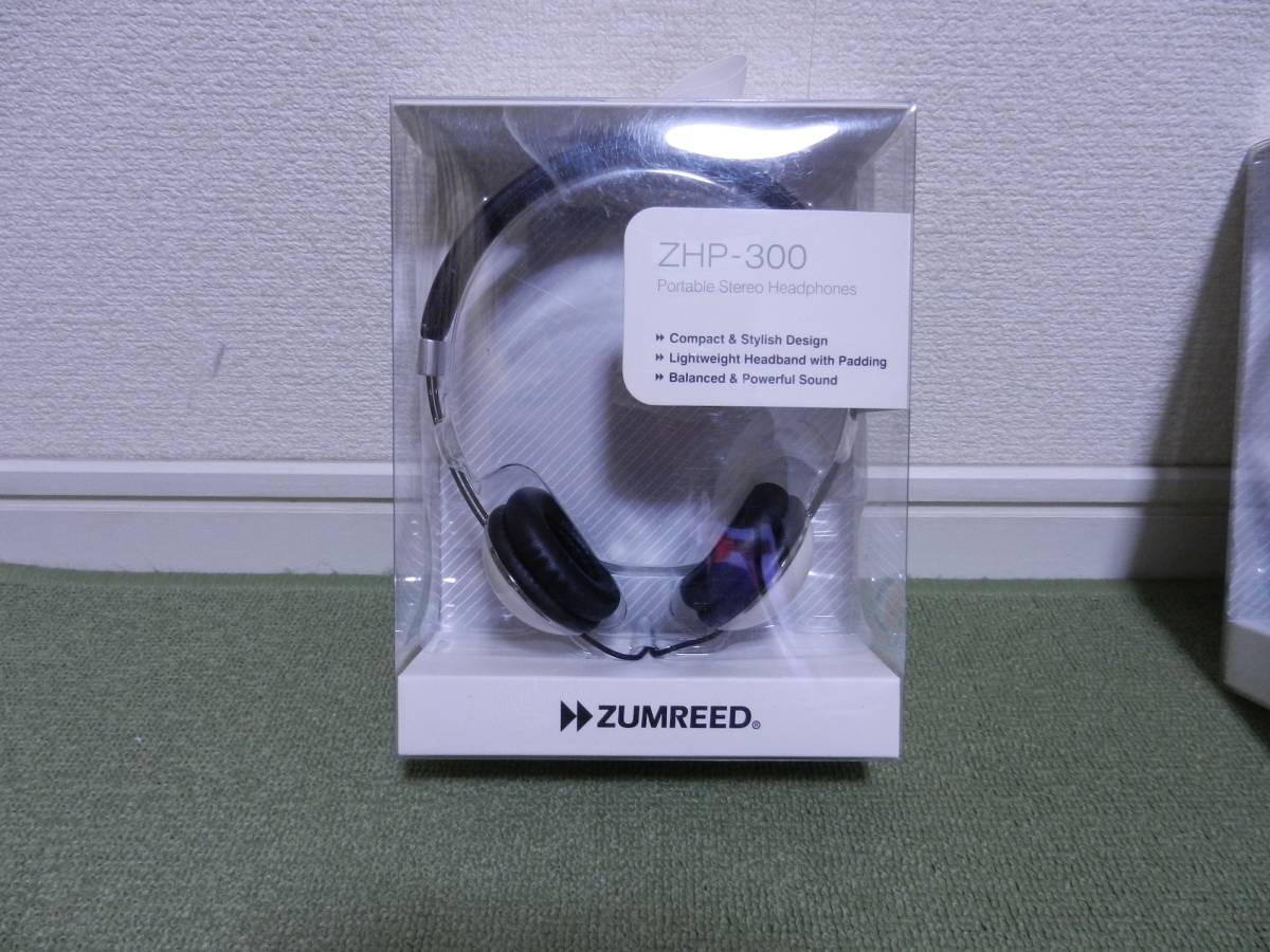 【メール便無料】 ZUMRREED ZHP-300 White 未使用　未開封　展示品 その他