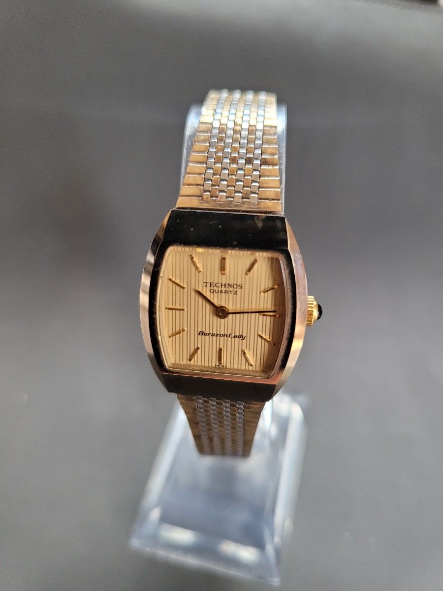 TECHNOS Borazon Lady テクノス ボラゾン ゴールド ヴィンテージ TECHNOS Borazon Lady テクノス ボラゾン ゴールド ヴィンテージ