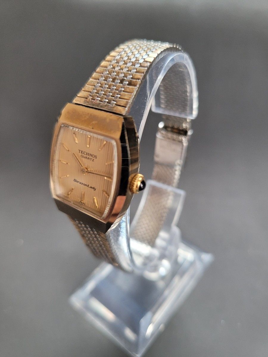 TECHNOS Borazon Lady テクノス ボラゾン ゴールド ヴィンテージ TECHNOS Borazon Lady テクノス ボラゾン ゴールド ヴィンテージ