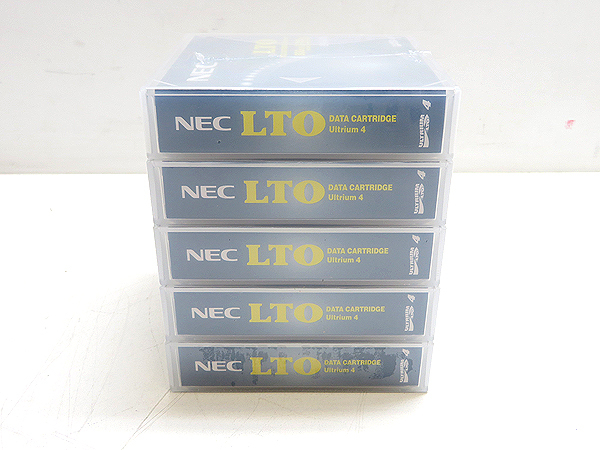 ▽NEC LTOテープ LTO Ultrium4 データカートリッジ EF-2438 　5巻セット▽_画像3