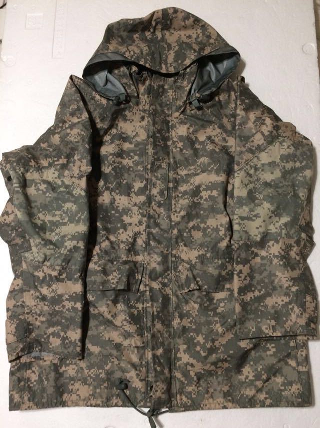 米軍実物 ECWCS GEN2 ゴアテックスパーカー ACU UCP LARGE エク