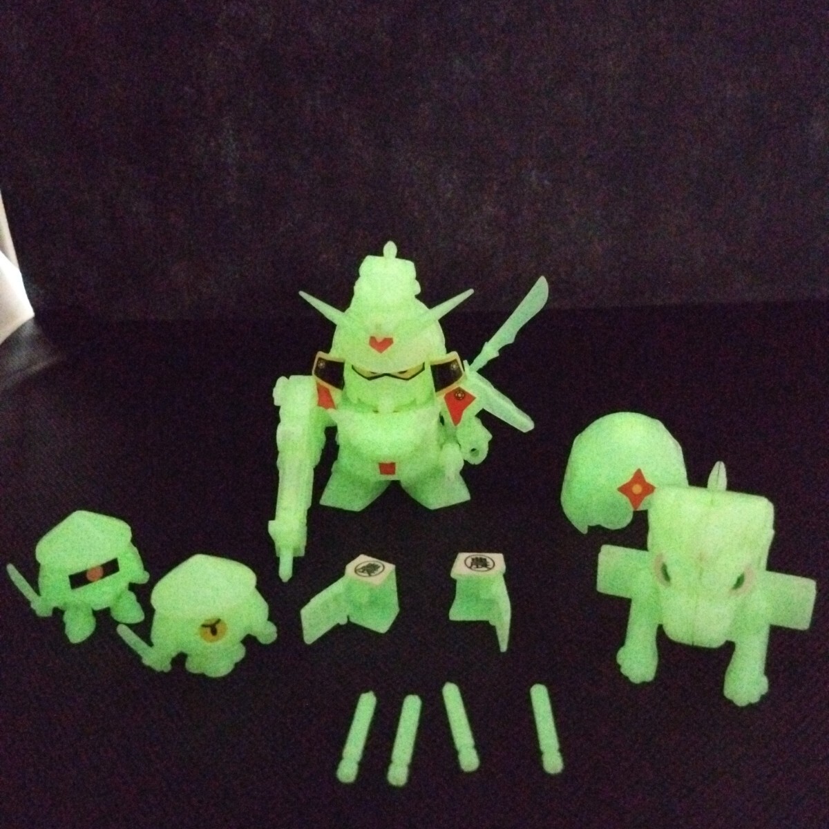 超希少 蓄光素材BB戦士農丸頑駄無 素組み完成品 - SDガンダムBB戦士 超希少 蓄光素材BB戦士農丸頑駄無 素組み完成品 - SDガンダムBB戦士