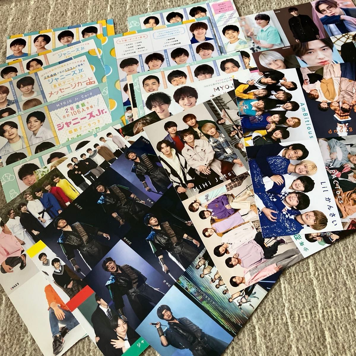 即購入歓迎 ジャニーズ カード 厚紙 まとめ売り｜Yahoo!フリマ