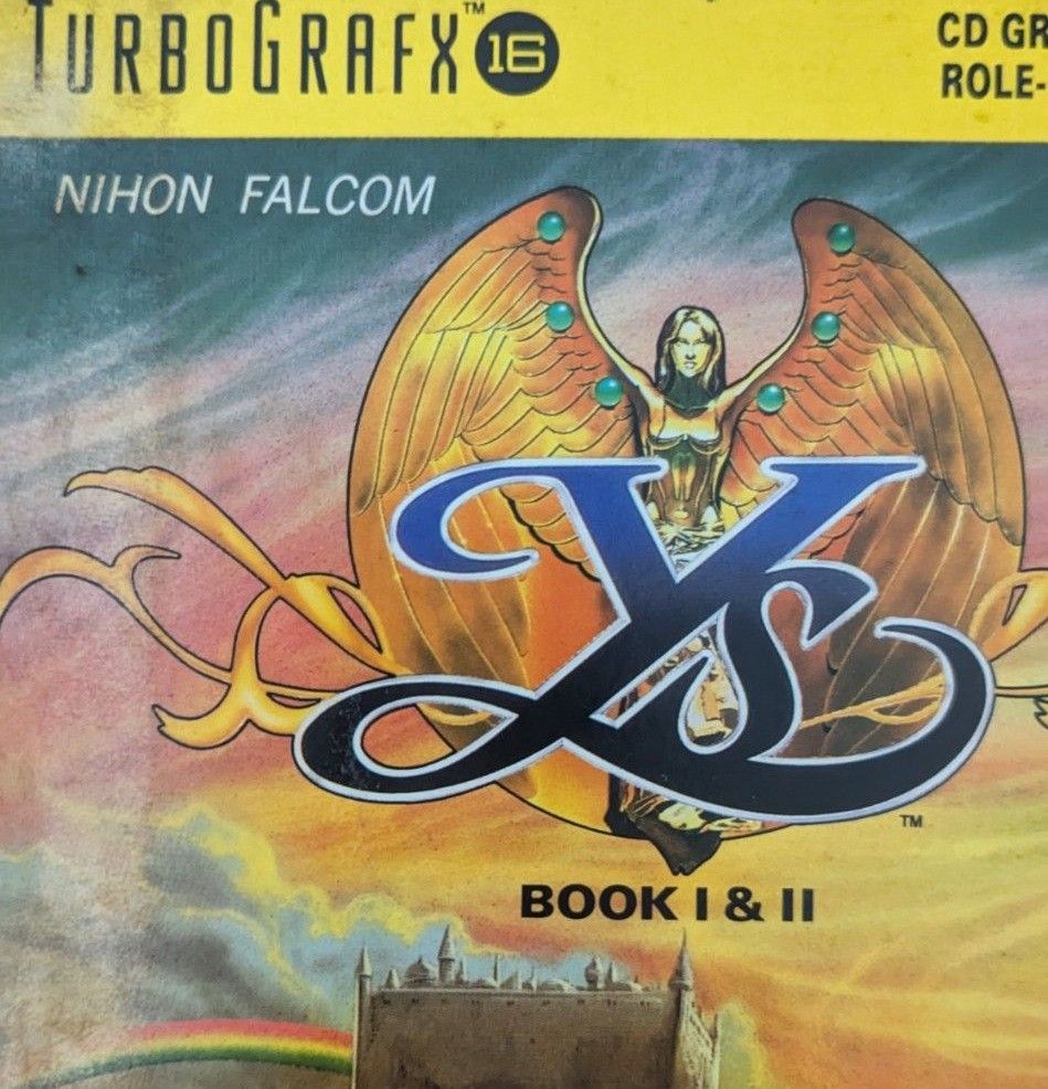 海外版 PCエンジン CD-ROM2「Ys BOOK I & II」(激レア 海外版 PCエンジン CD-ROM2「Ys BOOK I & II」(激レア