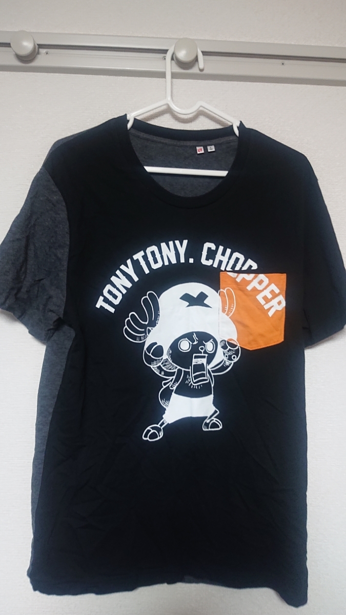 Paypayフリマ Tシャツ 半袖シャツ Uniqlo ユニクロ Ut ワンピース トニートニー チョッパー チョッパー ブラック L