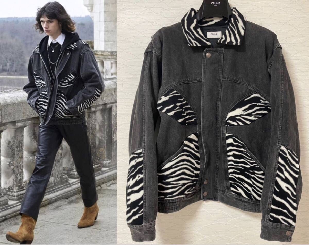 21AW Celine オーバーサイズ デニムジャケット Sサイズ 21AW Celine オーバーサイズ デニムジャケット Sサイズ
