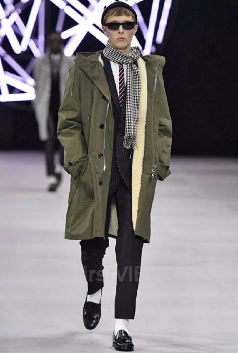 19AW Celine シアリング モッズコート Sサイズ ミリタリーコート 19AW Celine シアリング モッズコート Sサイズ ミリタリーコート