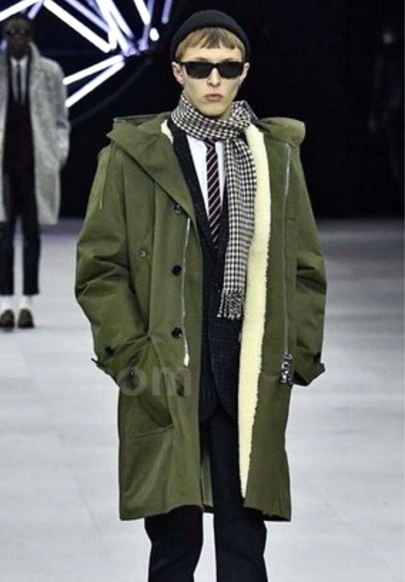 19AW Celine シアリング モッズコート Sサイズ ミリタリーコート 19AW Celine シアリング モッズコート Sサイズ ミリタリーコート