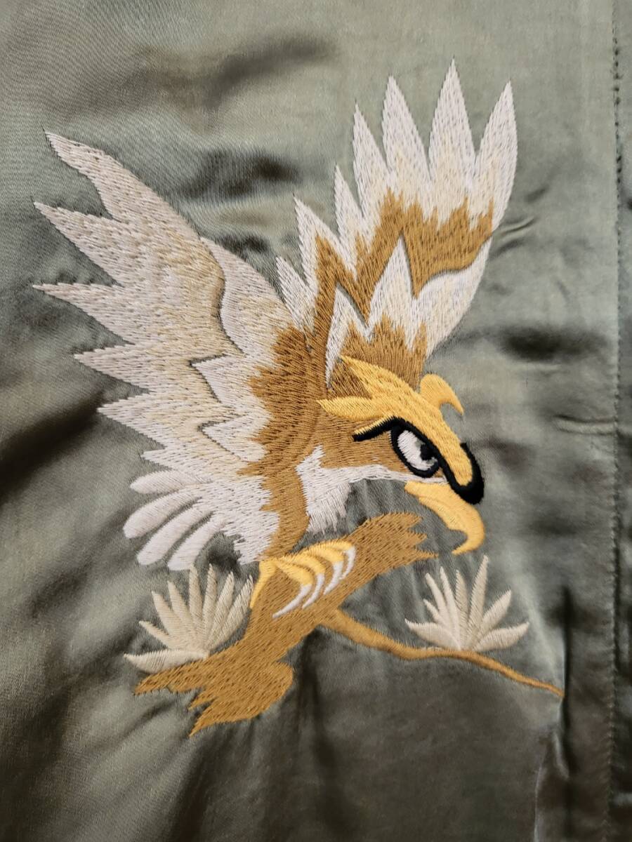 Bibian 比比昂- 50'sライク刺繍ベロアリバーシブルスカジャン Bibian 比比昂- 50'sライク刺繍ベロアリバーシブルスカジャン
