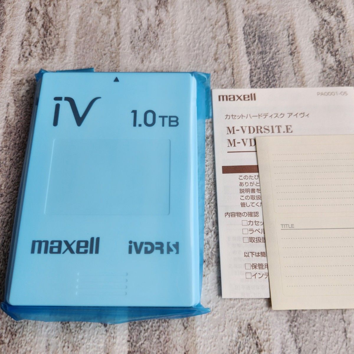 新品 maxell【iVDR-S】1 0TB M-VDRS1T E|Yahoo!フリマ(旧 新品 maxell【iVDR-S】1 0TB M-VDRS1T E|Yahoo!フリマ(旧