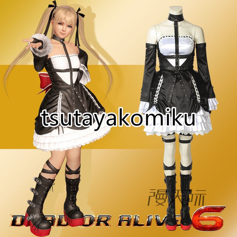 DOA6 デッドオアアライブ 6 マリー・ローズ コスプレ衣装+ DOA6 デッドオアアライブ 6 マリー・ローズ コスプレ衣装+