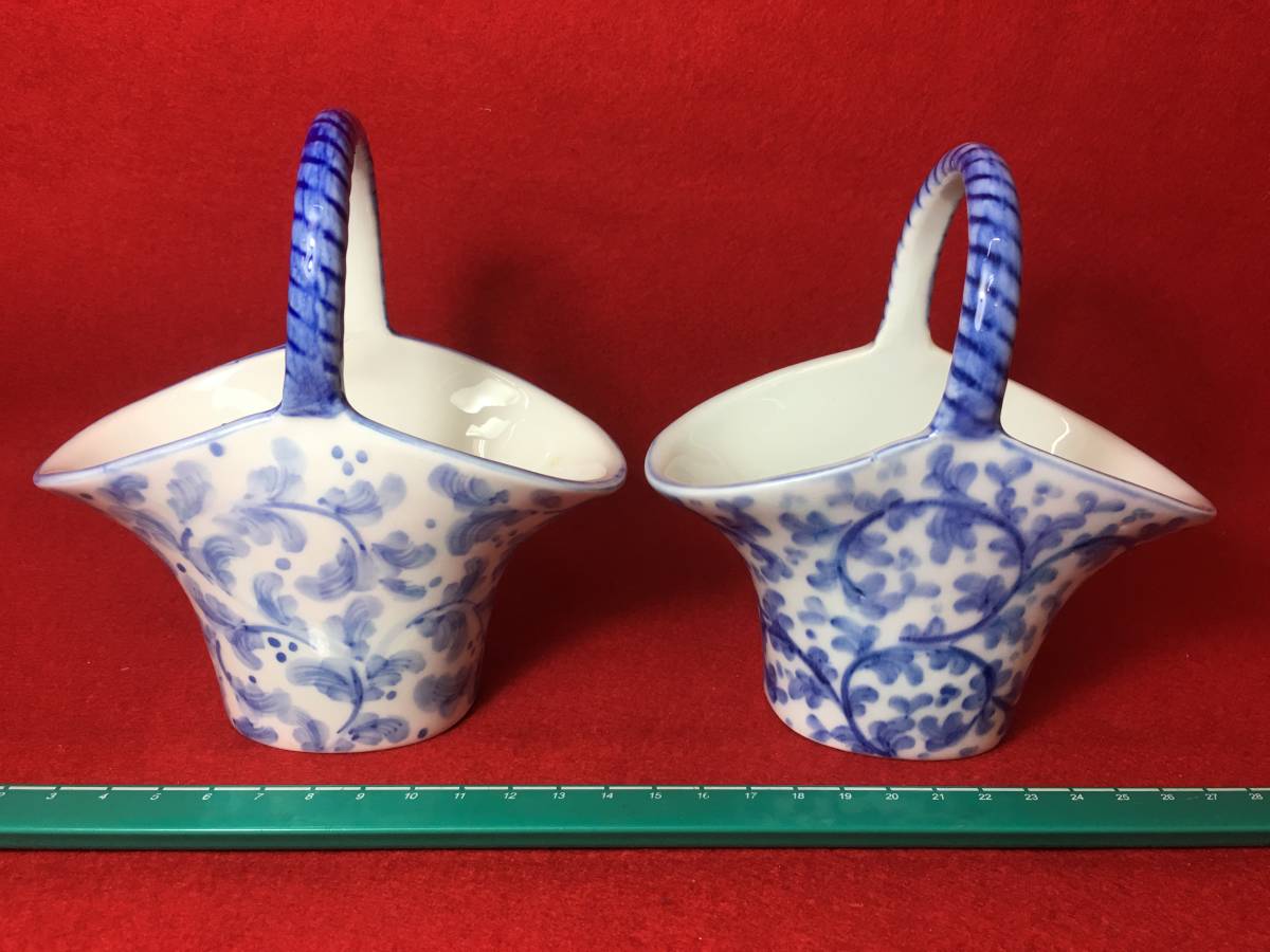 *[ excellent article .]* new goods 2 piece collection flower vase vase raw . flower hand . handbag . ceramics water .. case ornament ornament handcraft Thai Land interior rare article 