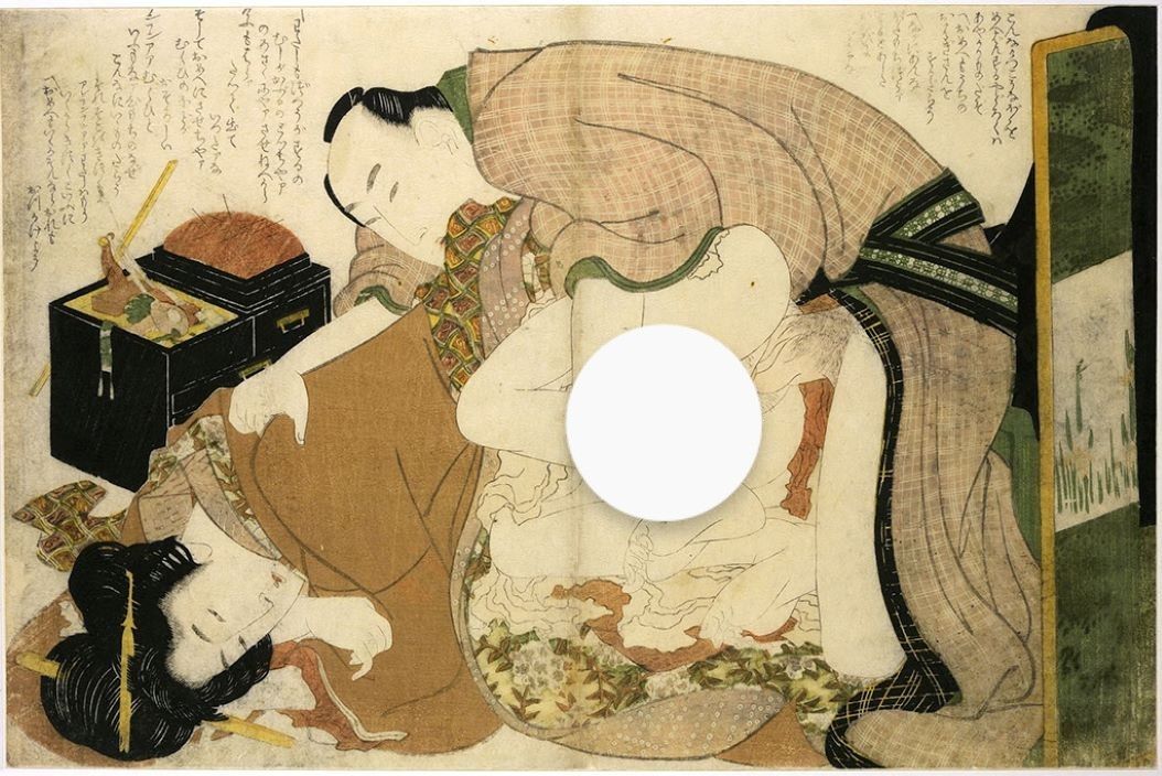 葛飾北斎作 浮世絵版画・和紙刷り複製画「北斎春画」 其の一 葛飾北斎作 浮世絵版画・和紙刷り複製画「北斎春画」 其の一