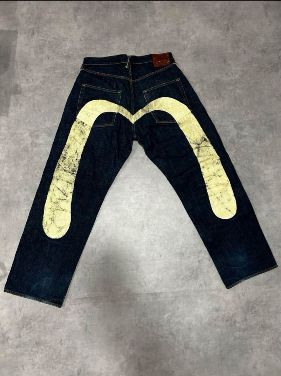 EVISU エヴィス 大黒 デニム ジーンズ ビックカモメ 白カモメ EVISU エヴィス 大黒 デニム ジーンズ ビックカモメ 白カモメ