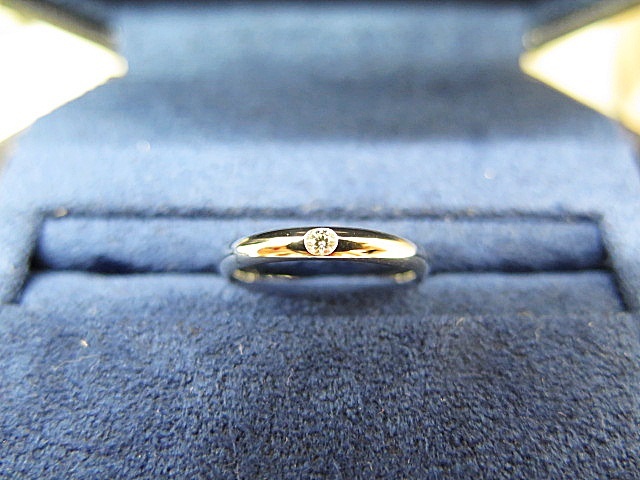 【ロイヤル アッシャー】Pt950 ダイヤモンド 0.24ct #10.5 メレダイヤ 0.03ct #10.5 Pt950 かまぼこリング #15 指輪 3点セット ot