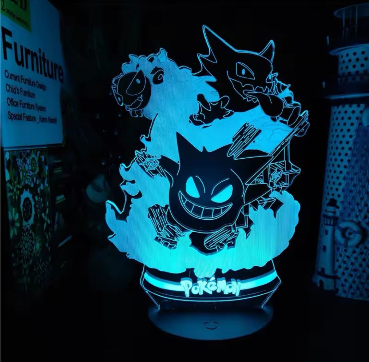 新品】ポケモン ゲンガー LED ナイトライト ネオンライト|Yahoo 新品】ポケモン ゲンガー LED ナイトライト ネオンライト|Yahoo