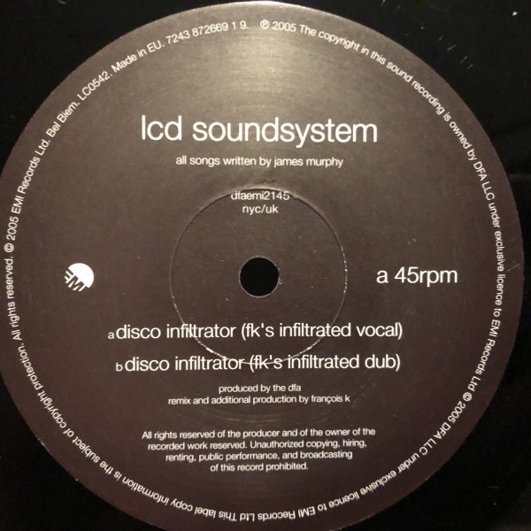 LCD Soundsystem / Disco Infiltrator (Remixes)_画像2