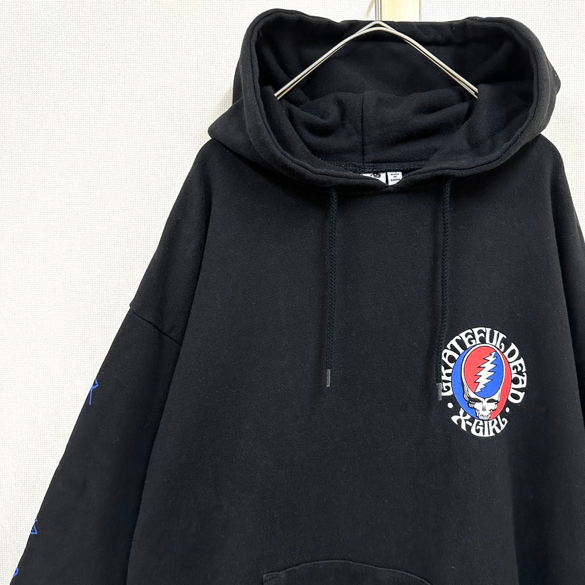 X-girl × GRATEFUL DEAD エックスガール パーカー グレイトフル X-girl × GRATEFUL DEAD エックスガール パーカー グレイトフル