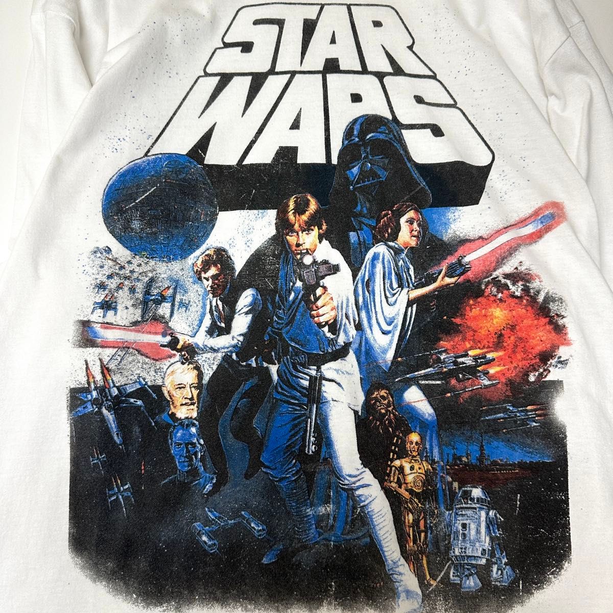 USA古着 スターウォーズ ロンT STARWARS 長袖t 新たなる希望 USA古着 スターウォーズ ロンT STARWARS 長袖t 新たなる希望