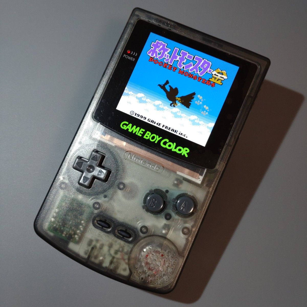 ゲームボーイカラー クリアブラック ips液晶 バックライト GBC ゲームボーイカラー クリアブラック ips液晶 バックライト GBC