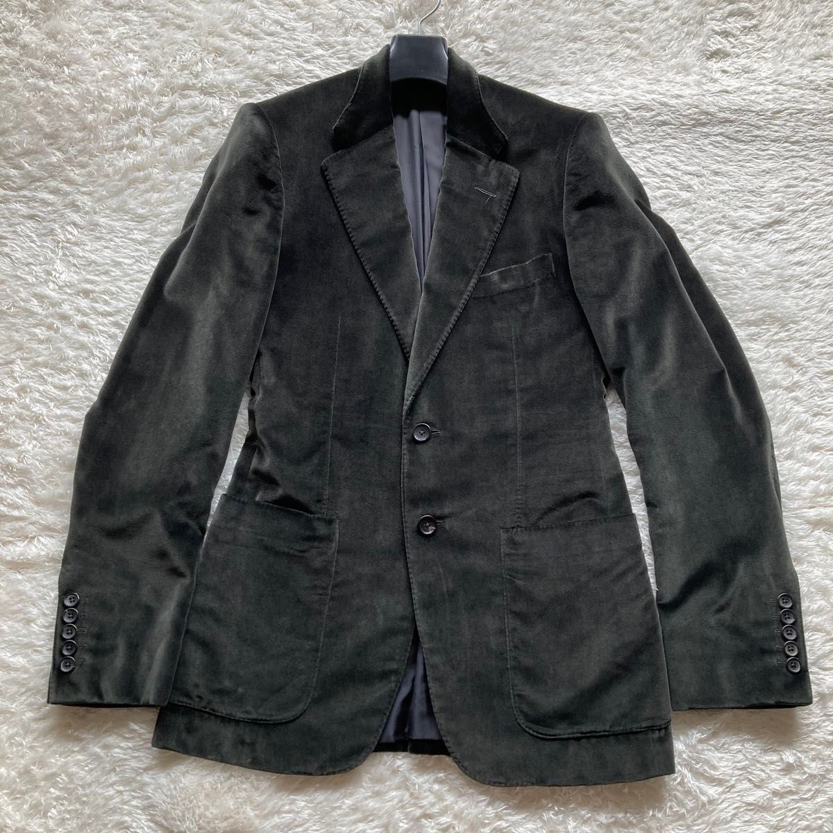 極美品 GUCCI グッチ メンズ ベルベットジャケット ベロア 極美品 GUCCI グッチ メンズ ベルベットジャケット ベロア