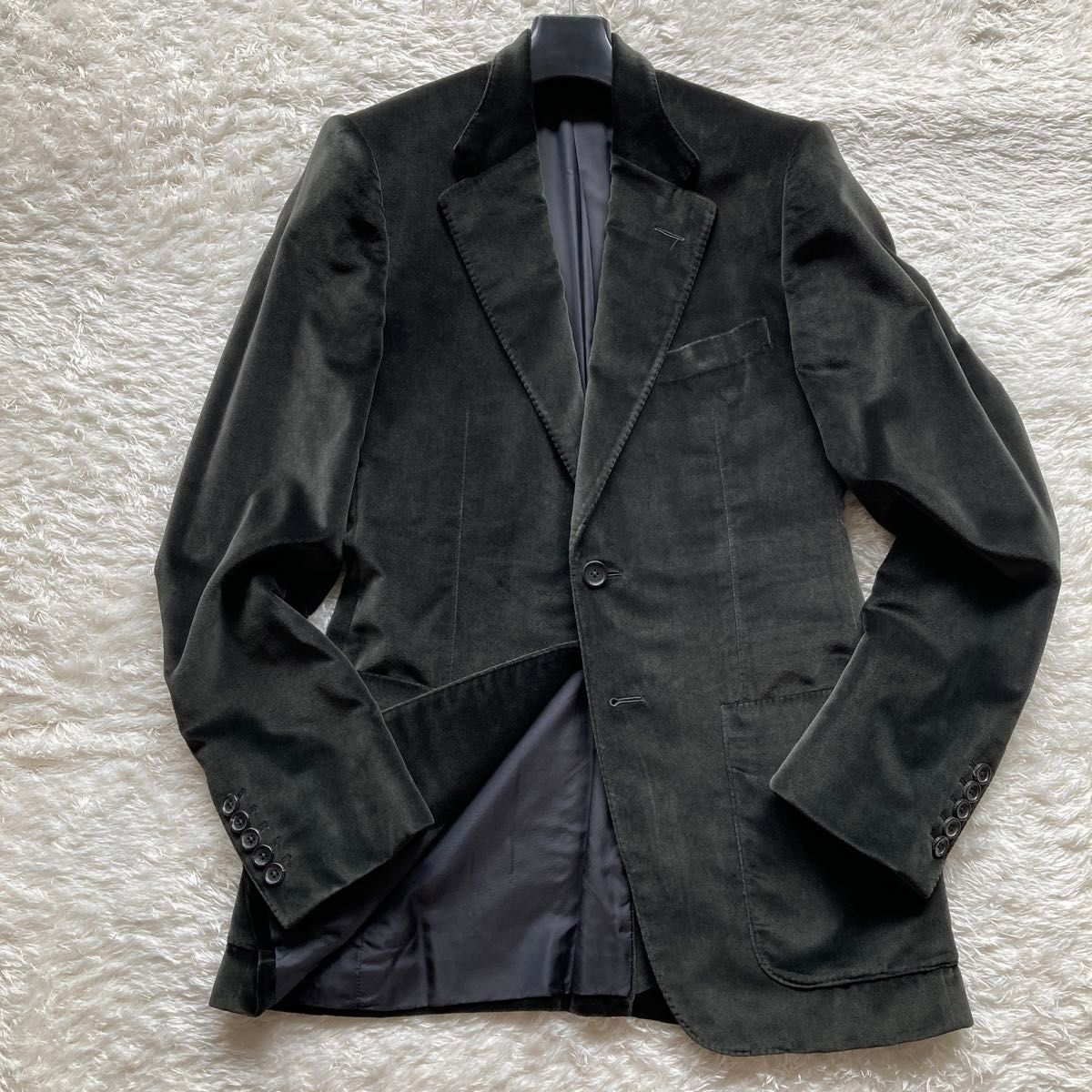 極美品 GUCCI グッチ メンズ ベルベットジャケット ベロア 極美品 GUCCI グッチ メンズ ベルベットジャケット ベロア