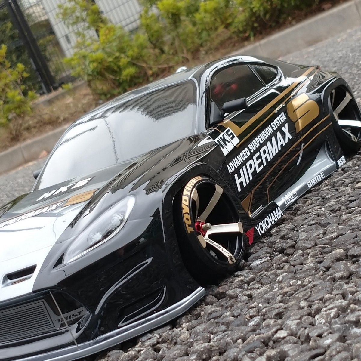 GR86 HKS HIPERMAX カッティングステッカー ラジドリ ラジコン GR86 HKS HIPERMAX カッティングステッカー ラジドリ ラジコン