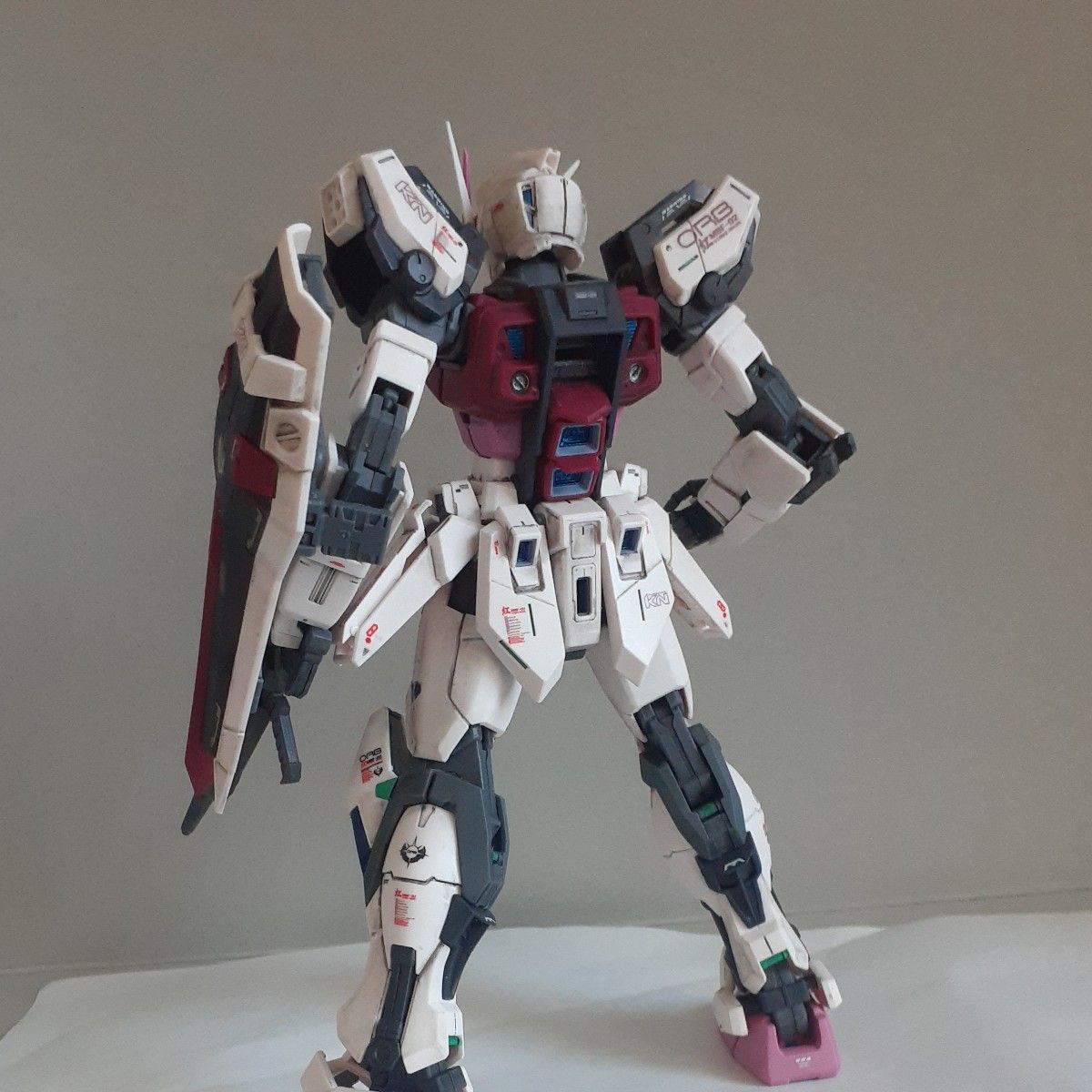 MG ストライクルージュ オオトリ装備Ver RM部分塗装完成品 MG ストライクルージュ オオトリ装備Ver RM部分塗装完成品