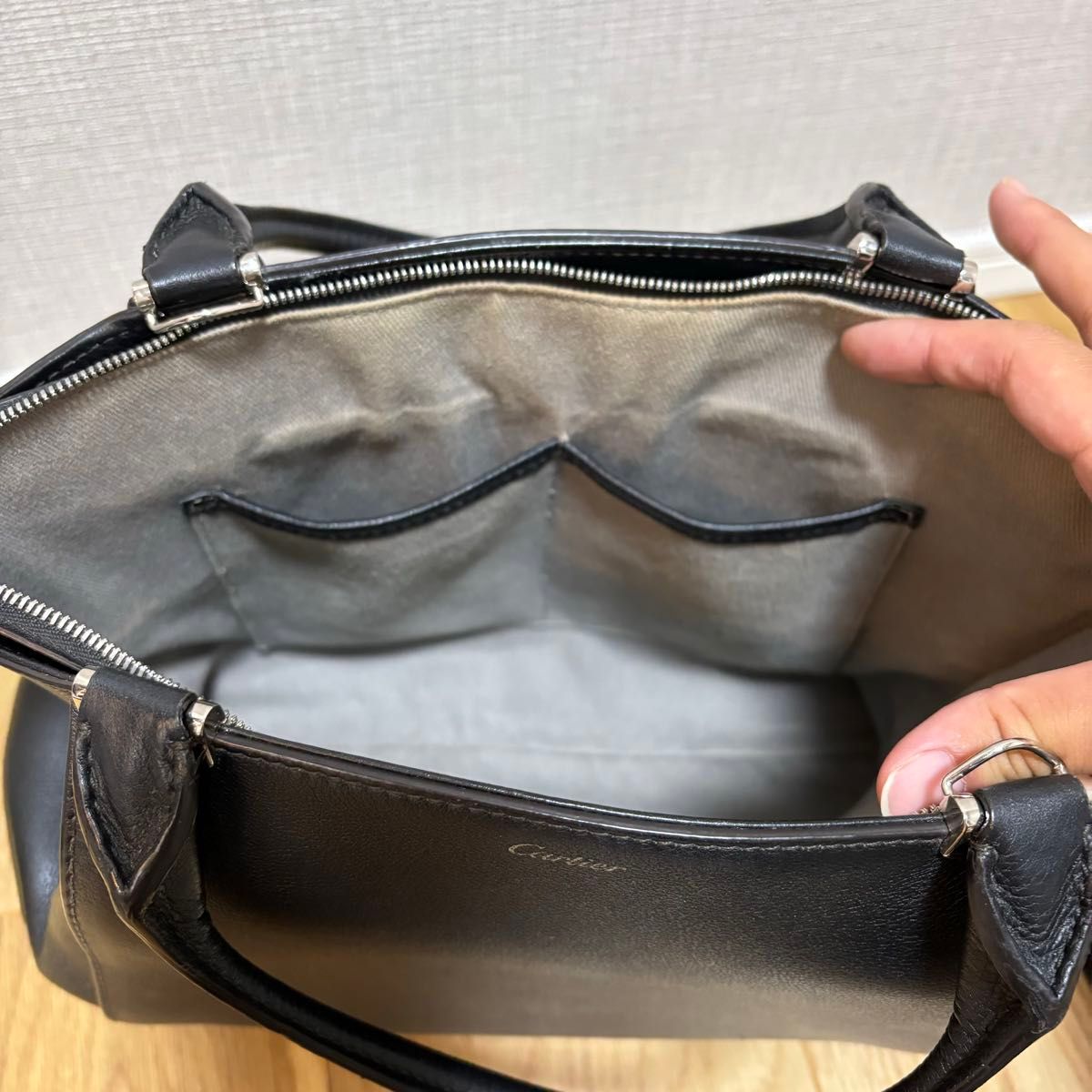 カルティエ Cドゥカルティエ ブラック バッグ|Yahoo!フリマ(旧 カルティエ Cドゥカルティエ ブラック バッグ|Yahoo!フリマ(旧