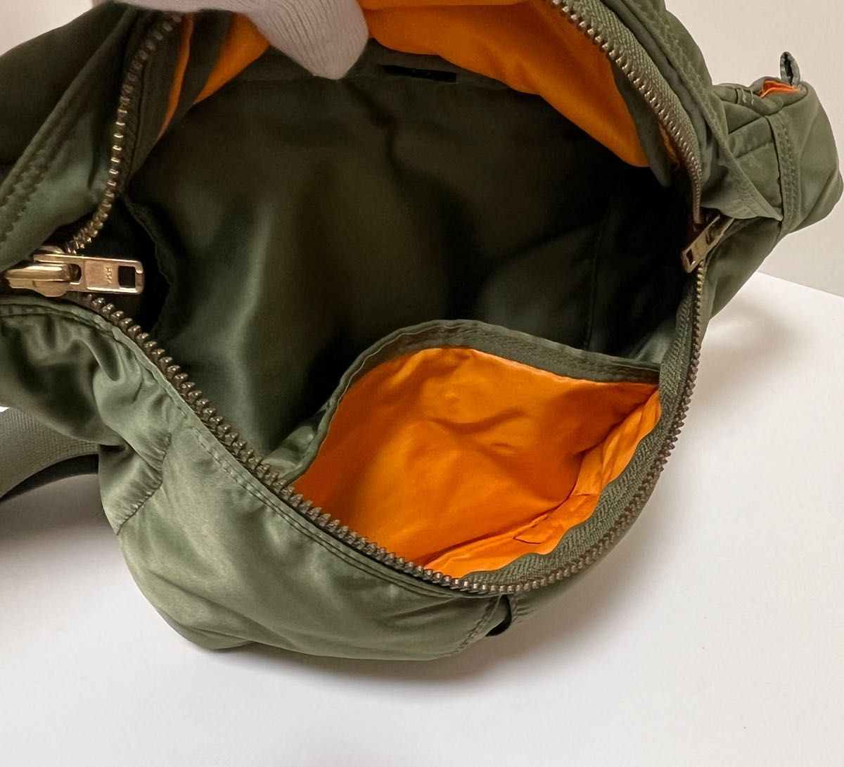 PORTER タンカー 2way ウエストバッグ カーキ - バッグ PORTER タンカー 2way ウエストバッグ カーキ - バッグ