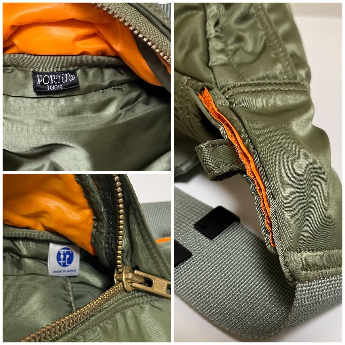 ポーター タンカー ウエストバッグ ボディバッグ カーキ PORTER ポーター タンカー ウエストバッグ ボディバッグ カーキ PORTER