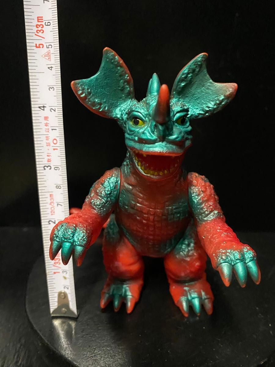 バラゴン ソフビ ポピー キングザウルスシリーズ 足型 当時物 美 バラゴン ソフビ ポピー キングザウルスシリーズ 足型 当時物 美