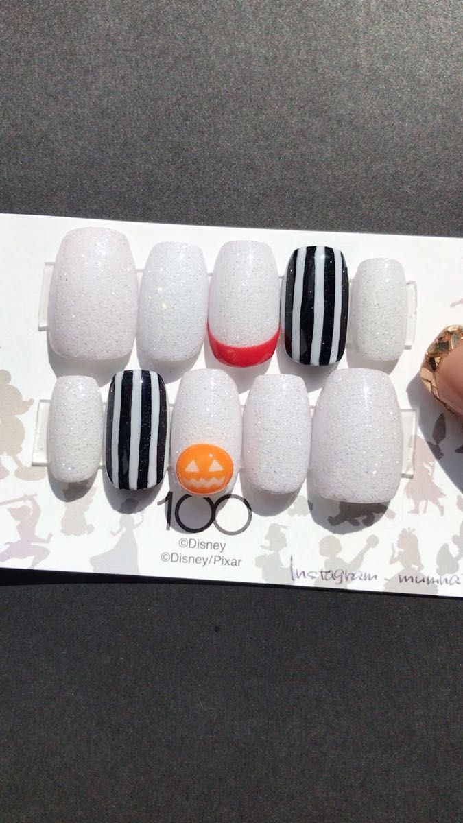 ハンドメイド ネイルチップ 10枚