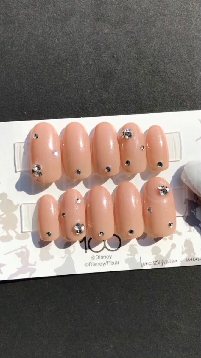 ハンドメイド ネイルチップ 10枚