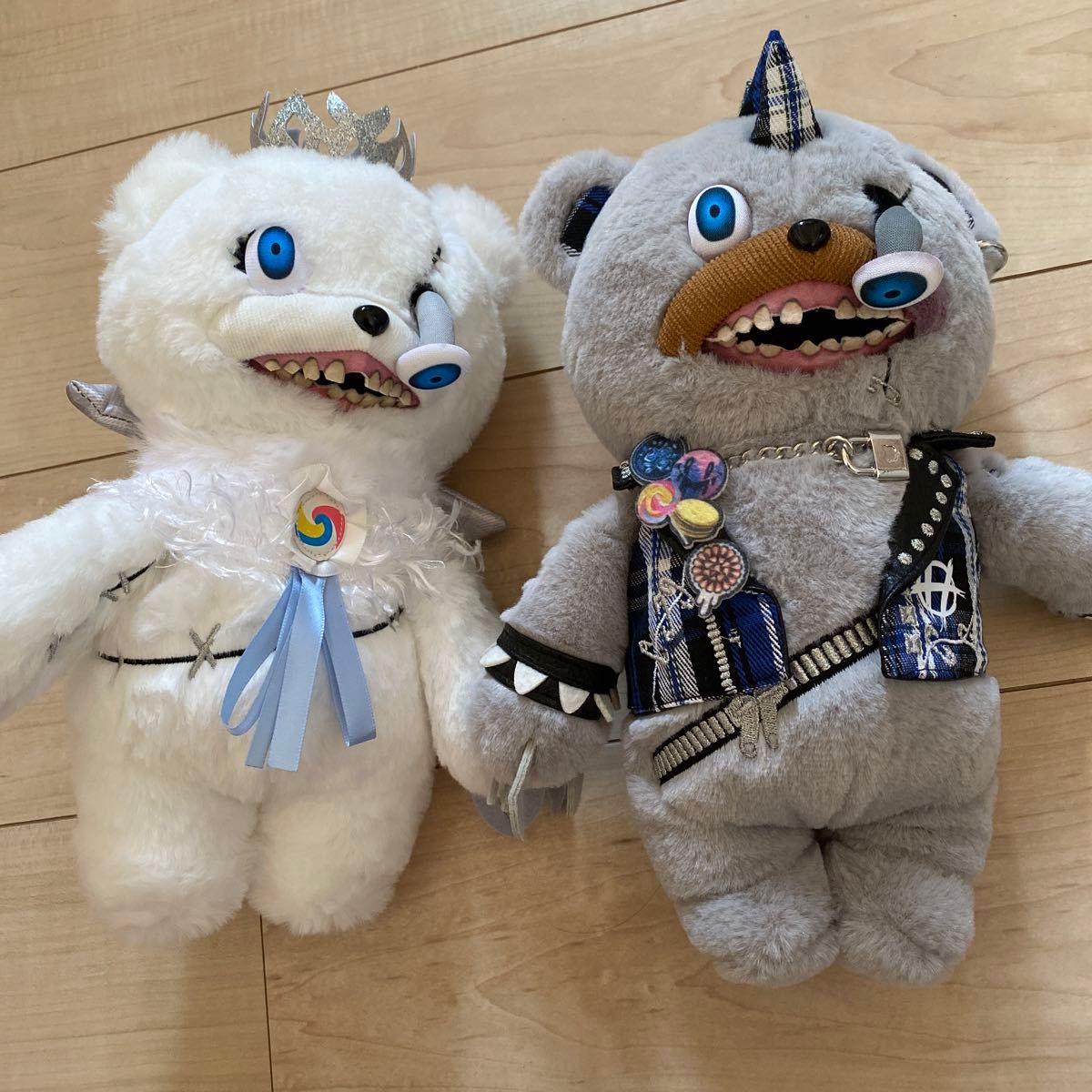 USJ 限定 ハミクマパンク ハミクマソウル ぬいぐるみ 2体セット USJ 限定 ハミクマパンク ハミクマソウル ぬいぐるみ 2体セット