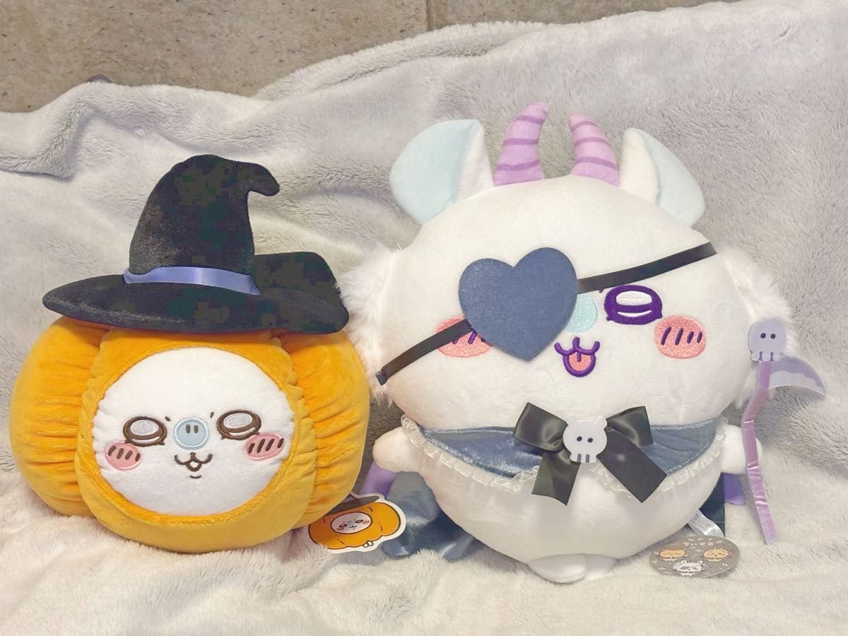 ちいかわ モモンガ 2点セット(ハロウィンカボチャBIGぬいぐるみ ちいかわ モモンガ 2点セット(ハロウィンカボチャBIGぬいぐるみ