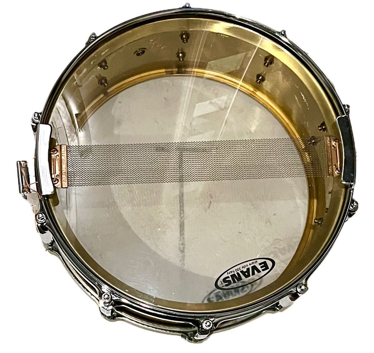 Pearl Hammered Brass Shell スネアドラム 14×5 5 BH-5214【90's Pearl Hammered Brass Shell スネアドラム 14×5 5 BH-5214【90's