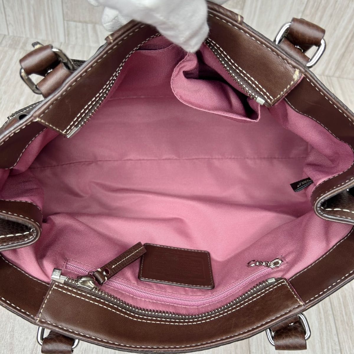 COACH コーチ レザー ハンドバッグ トートバッグ 30|Yahoo COACH コーチ レザー ハンドバッグ トートバッグ 30|Yahoo