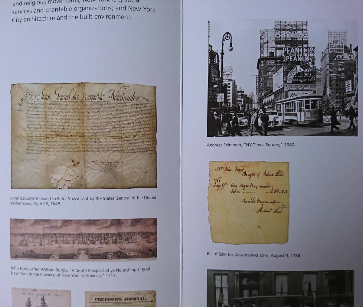 【AIKU-YA】ニューヨーク 地図 マンハッタン ダウンタウン1755年ニューヨーク歴史協会パンフレット ジャンクジャーナル素材にも コラージュの画像9