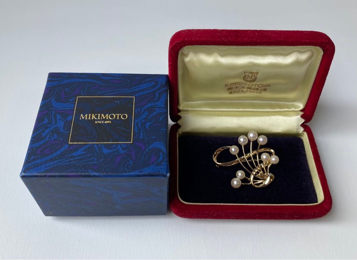 MIKIMOTO ミキモト 8P パール 真珠 ヴィンテージ デザイン MIKIMOTO ミキモト 8P パール 真珠 ヴィンテージ デザイン