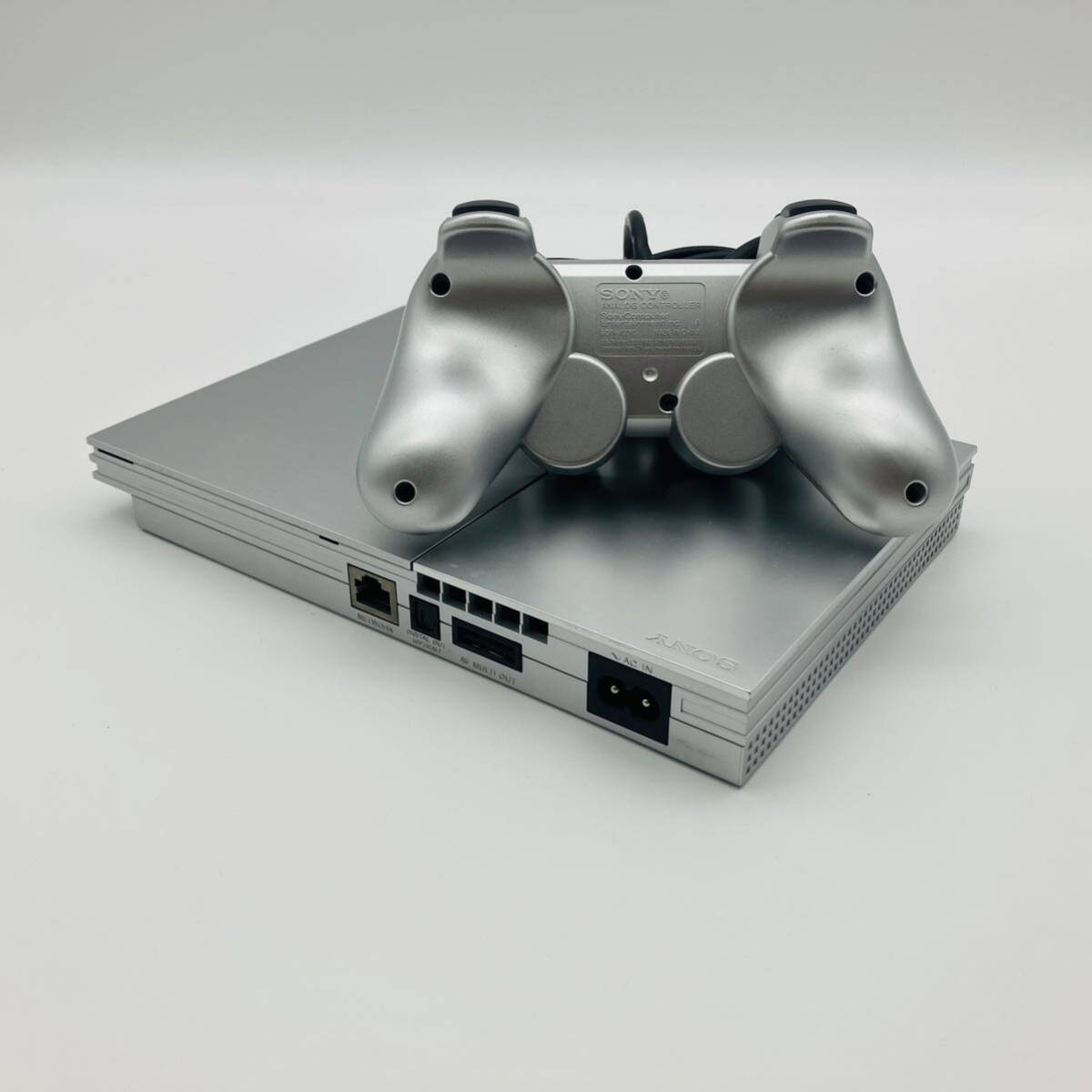 【超特価sale開催】 動作品・箱付】 SONY PS2薄型付属品一式 SCPH-90000 シルバー 本体