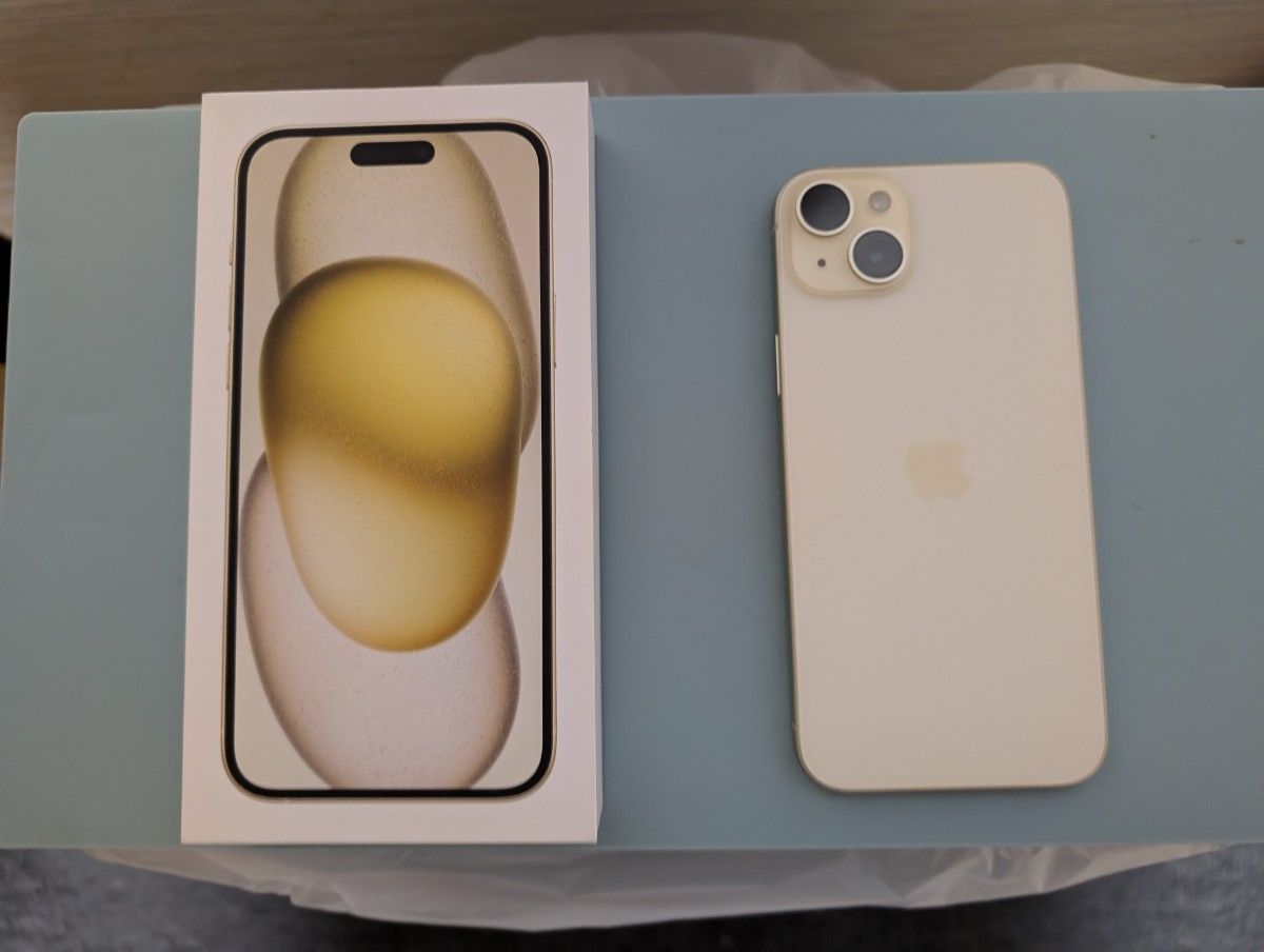 Iphone15 plus yellow 128GB Simフリー(アップルストア版 Iphone15 plus yellow 128GB Simフリー(アップルストア版