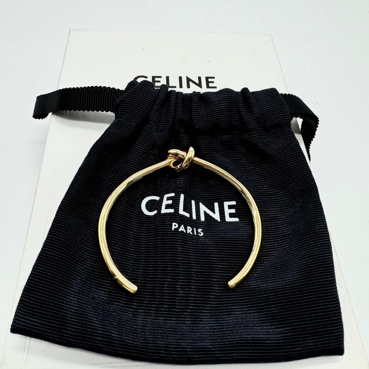 超美品・付属品完備】正規品 CELINE セリーヌ ノット 超美品・付属品完備】正規品 CELINE セリーヌ ノット