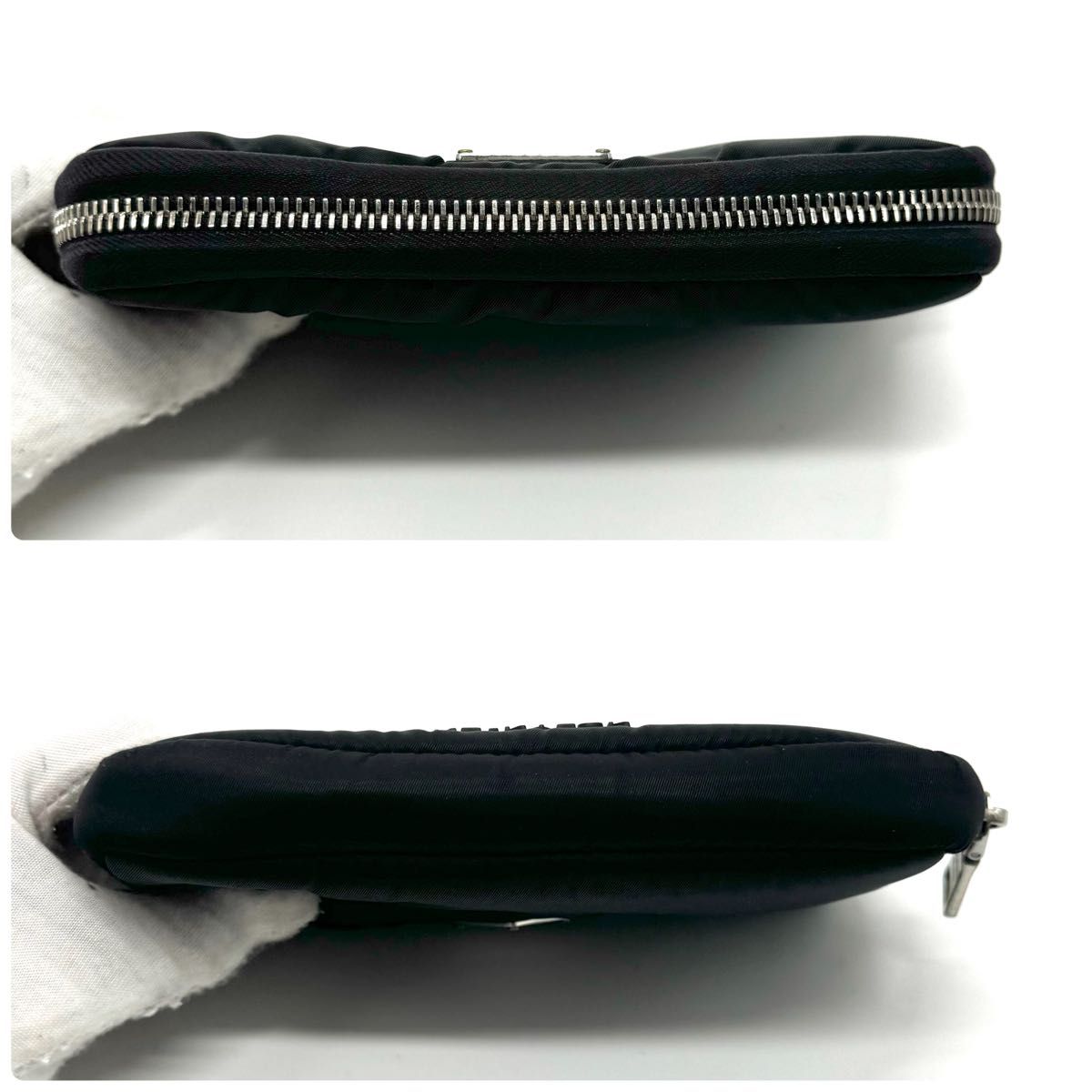 現行】PRADA プラダ RE-NYLON ポーチ型 ラウンドジップ 長財布 現行】PRADA プラダ RE-NYLON ポーチ型 ラウンドジップ 長財布