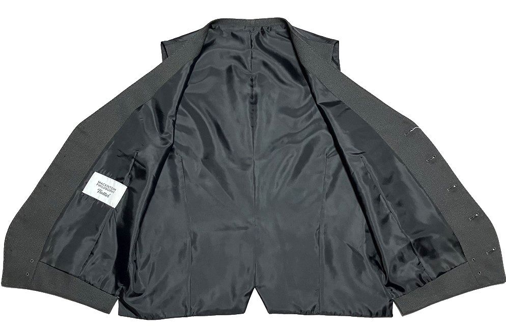  new goods Macintosh firosofi-TROTTER birz I stretch gilet the best charcoal series / black 38 ( M ) regular price 22,000 jpy 